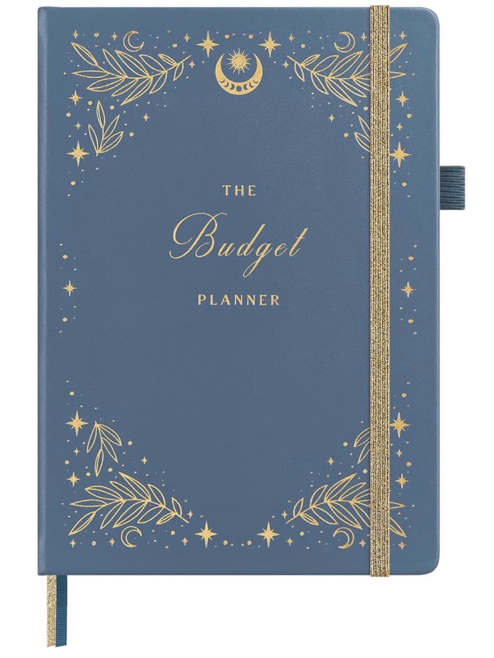 NEW! The Budget Planner Hardcover Book in Stardust Blue